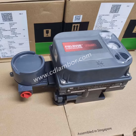 Hot Sale! World Leading Brand Positioner Smart Digital Control Valve Pneumatic Fisher Masoneilan Azbil Neles ABB Samson Rotork
